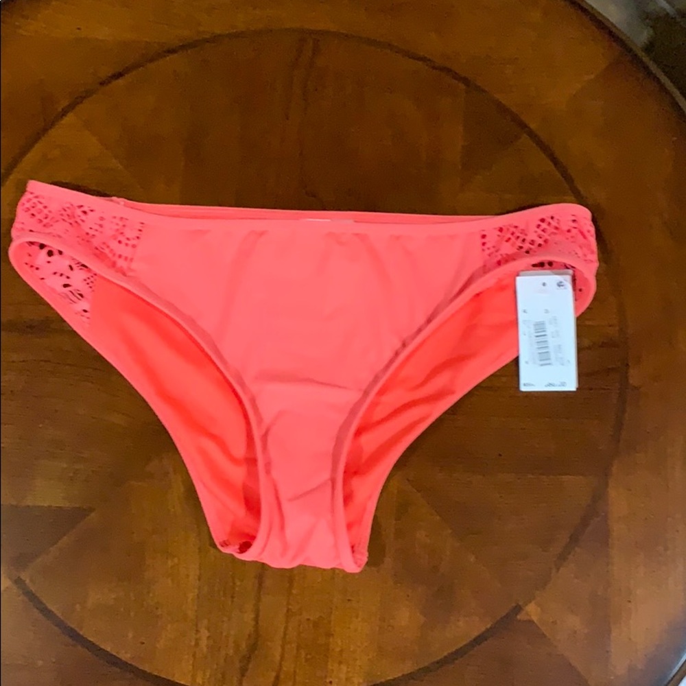 Coral color Kenneth Cole Swim Bottom NWT